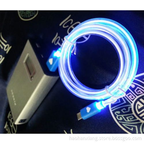 Colourful LED Lighting USB Charging Cable for iPhone 5